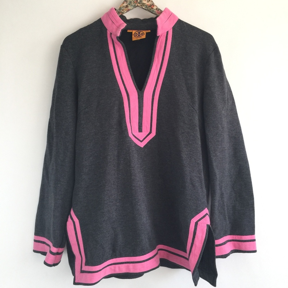 Tory Burch Women's Knit Tunic Pullover Top